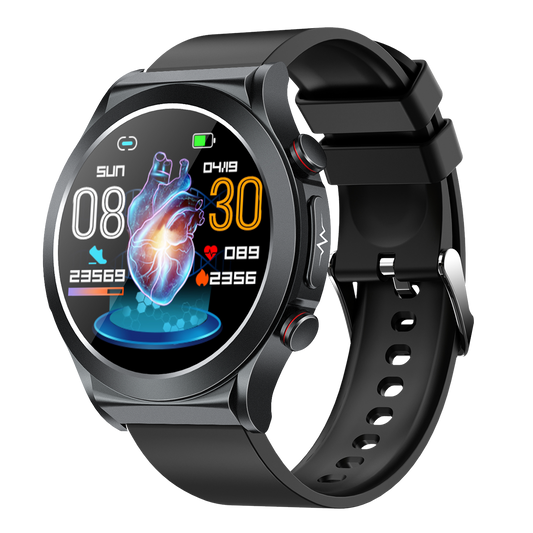 smartwatch ems นวดลึกด้วยไฟฟ้า กรดยูริก ไขมันในเลือด ECG สุขภาพ smart watch